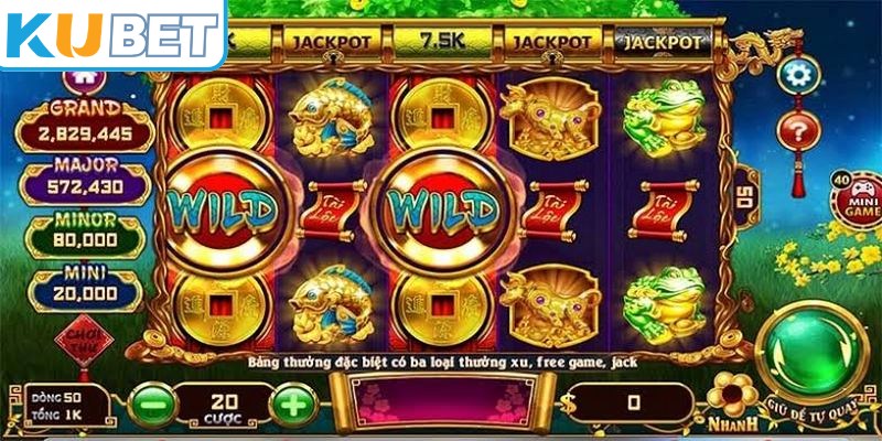 Năm mới phát tài KUBET được xây dựng theo chủ đề tài lộc